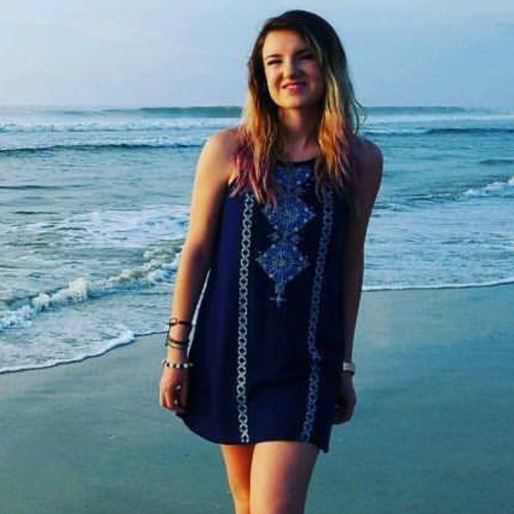 Navy Blue Sundress